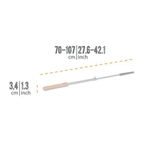 Load image into Gallery viewer, Petromax CAMPFIRE BREAD SKEWER WITH CAST IRON TIP