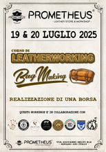 Load image into Gallery viewer, CORSO DI LAVORAZIONE DEL CUOIO : LA BORSA