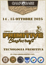 Load image into Gallery viewer, CORSO DI PRIMITIVE BUSHCRAFT