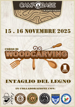 Load image into Gallery viewer, CORSO DI WOODCARVING - INTAGLIO DEL LEGNO
