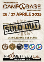 Load image into Gallery viewer, CORSO DI BUSHCRAFT LEATHERWORKS - MODULO 1 & 2