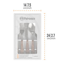 Carica l'immagine nel visualizzatore di Gallery, Petromax CAMPING CUTLERY 5 PZ
