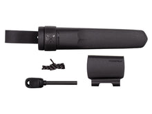 Cargar imagen en el visor de la galería, MORAKNIV - GARBERG BLACK / BLACK BLADE WITH SURVIVAL KIT (13915)