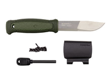 Load image into Gallery viewer, MORAKNIV - KANSBOL GREEN WITH SURVIVAL KIT (13912)