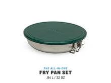 Carica l'immagine nel visualizzatore di Gallery, STANLEY ADVENTURE - ALL-IN-ONE FRY PAN SET 9pz 32oz /940ml Stainless Steel
