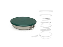 Carica l'immagine nel visualizzatore di Gallery, STANLEY ADVENTURE - ALL-IN-ONE FRY PAN SET 9pz 32oz /940ml Stainless Steel