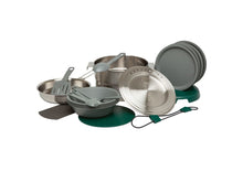 Carica l'immagine nel visualizzatore di Gallery, STANLEY ADVENTURE - FULL KITCHEN BASE CAMP COOK SET 21pz 3.7qt /3.5l