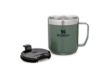 Carica l'immagine nel visualizzatore di Gallery, STANLEY ADVENTURE - CLASSIC LEGENDARY CAMP MUG 12oz /350ml Hammertone Green
