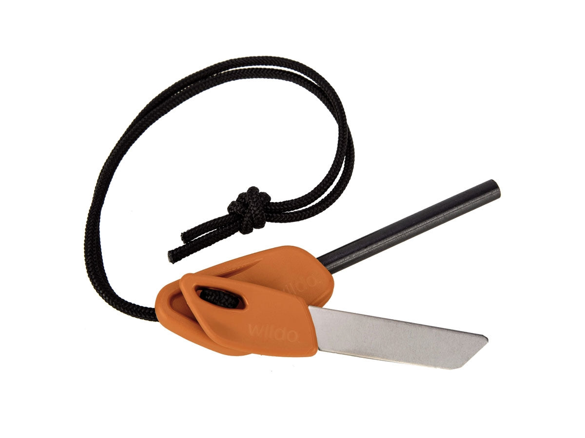 WILDO FIRE FLASH STARTER PRO SMALL Orange PROMETHEUS Bushcraft