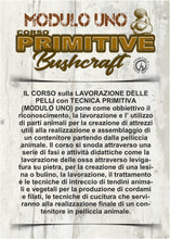 Load image into Gallery viewer, CORSO DI BUSHCRAFT LEATHERWORKS - MODULO 1 & 2