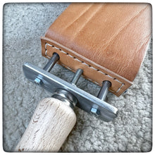 Load image into Gallery viewer, PROMETHEUS Table LEATHER/CANVAS Razor Strop PREMIUM