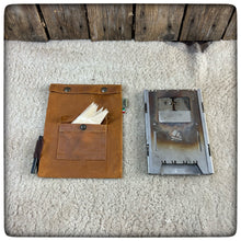 Carica l'immagine nel visualizzatore di Gallery, OILSKIN / WAXED Canvas Bushbox XL Pouch + Firekit