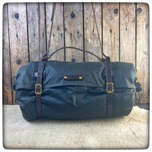 Carica l'immagine nel visualizzatore di Gallery, EXTRALARGE- OILSKIN / WAXED Canvas Bedroll Cover - ( Mod. Close End )
