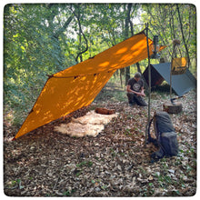 Load image into Gallery viewer, OILSKIN TARP - Heavy Duty - 8oz. + Carry Sack