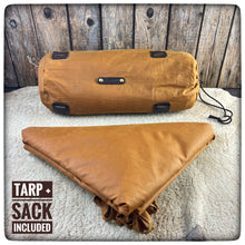 Load image into Gallery viewer, OILSKIN TARP - Heavy Duty - 8oz. + Carry Sack