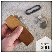 Load image into Gallery viewer, LEATHER GRIP HANDLE for Flint & Steel