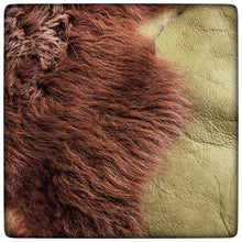 Carica l'immagine nel visualizzatore di Gallery, GENUINE SHEEPSKIN HIDE (Brown)
