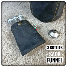Carica l'immagine nel visualizzatore di Gallery, 12cm OILSKIN / WAXED CANVAS Bag for Zebra Billy Pot 12cm + SPICE KIT