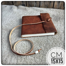 Carica l'immagine nel visualizzatore di Gallery, BUSHCRAFT LEATHER SKETCHBOOK - LIMITED EDITION