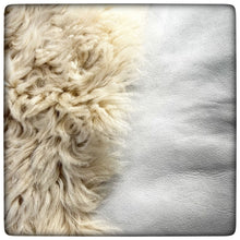 Load image into Gallery viewer, GENUINE SHEEPSKIN HIDE (White)