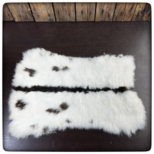 Load image into Gallery viewer, GENUINE RABBIT HIDE (Black & White) # 1