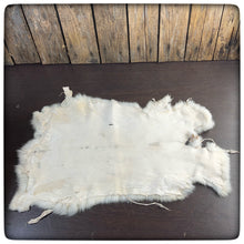 Load image into Gallery viewer, GENUINE RABBIT HIDE (Taupe & White) # 3