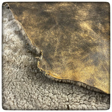 Load image into Gallery viewer, GENUINE SHEARLING SHEEPSKIN (Taupe)