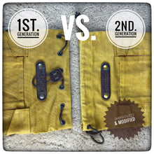 Carica l'immagine nel visualizzatore di Gallery, HEAVY DUTY 20oz. OILSKIN Bag DeLuxe for Zebra Billy Can - (2nd. Gen.)