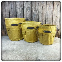 Carica l'immagine nel visualizzatore di Gallery, HEAVY DUTY 20oz. OILSKIN Bag DeLuxe for Zebra Billy Can - (2nd. Gen.)
