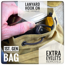 Carica l'immagine nel visualizzatore di Gallery, HEAVY DUTY 20oz. OILSKIN Bag DeLuxe for Zebra Billy Can - (2nd. Gen.)