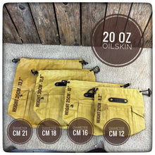 Carica l'immagine nel visualizzatore di Gallery, HEAVY DUTY 20oz. OILSKIN Pot Bag DeLuxe - (2nd. Gen.)