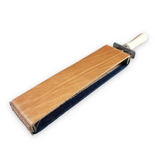 Load image into Gallery viewer, PROMETHEUS Table LEATHER/CANVAS Razor Strop PREMIUM