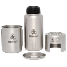 Carica l'immagine nel visualizzatore di Gallery, PATHFINDER - Stainless Steel Bottle Cook Set