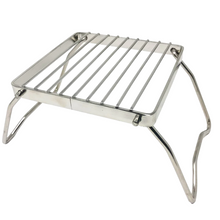 Carica l'immagine nel visualizzatore di Gallery, PATHFINDER - Stainless Steel Folding Grill