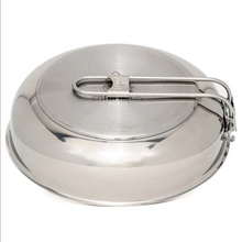 Carica l'immagine nel visualizzatore di Gallery, PATHFINDER - Stainless Steel Skillet and Lid