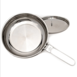 PATHFINDER - Stainless Steel Skillet and Lid