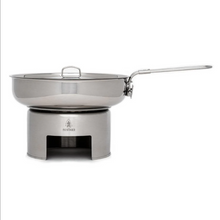 Carica l'immagine nel visualizzatore di Gallery, PATHFINDER - Stainless Steel Skillet and Lid