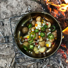 Carica l'immagine nel visualizzatore di Gallery, PATHFINDER - Stainless Steel Skillet and Lid