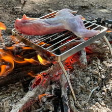Carica l'immagine nel visualizzatore di Gallery, PATHFINDER - Stainless Steel Folding Grill