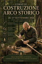 Carica l'immagine nel visualizzatore di Gallery, CORSO DI COSTRUZIONE ARCO STORICO - FRECCE E CORDE - LIV.1