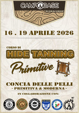 Laden Sie das Bild in den Galerie-Viewer, CORSO DI CONCIA DELLE PELLI - PRIMITIVO E TRADIZIONALE
