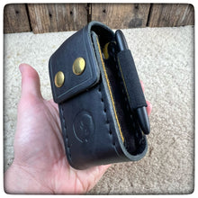 Cargar imagen en el visor de la galería, NEW LEATHERMAN Wave Alpha Obsidian - LIMITED EDITION Leather Sheath (Pockets for bits Elastic bands for Pen &amp; Flashlight )