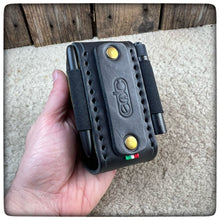 Cargar imagen en el visor de la galería, NEW LEATHERMAN Wave Alpha Obsidian - LIMITED EDITION Leather Sheath (Pockets for bits Elastic bands for Pen &amp; Flashlight )