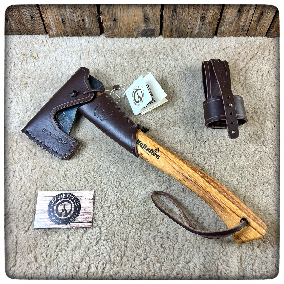 HULTAN by Hultafors® LUMBERJACK KIT (Trekking Hatchet 500gr.) (*Axe no ...