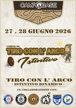 Cargar imagen en el visor de la galería, CORSO DI TIRO CON L' ARCO ISTINTIVO DINAMICO