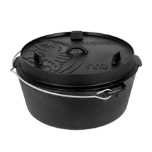 Cargar imagen en el visor de la galería, Petromax DUTCH OVEN FT12 CON BASE PIATTA