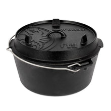 Cargar imagen en el visor de la galería, Petromax DUTCH OVEN FT9 CON BASE PIATTA