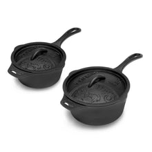 Carica l&#39;immagine nel visualizzatore di Gallery, Petromax CAST-IRON SAUCEPAN WITH LID