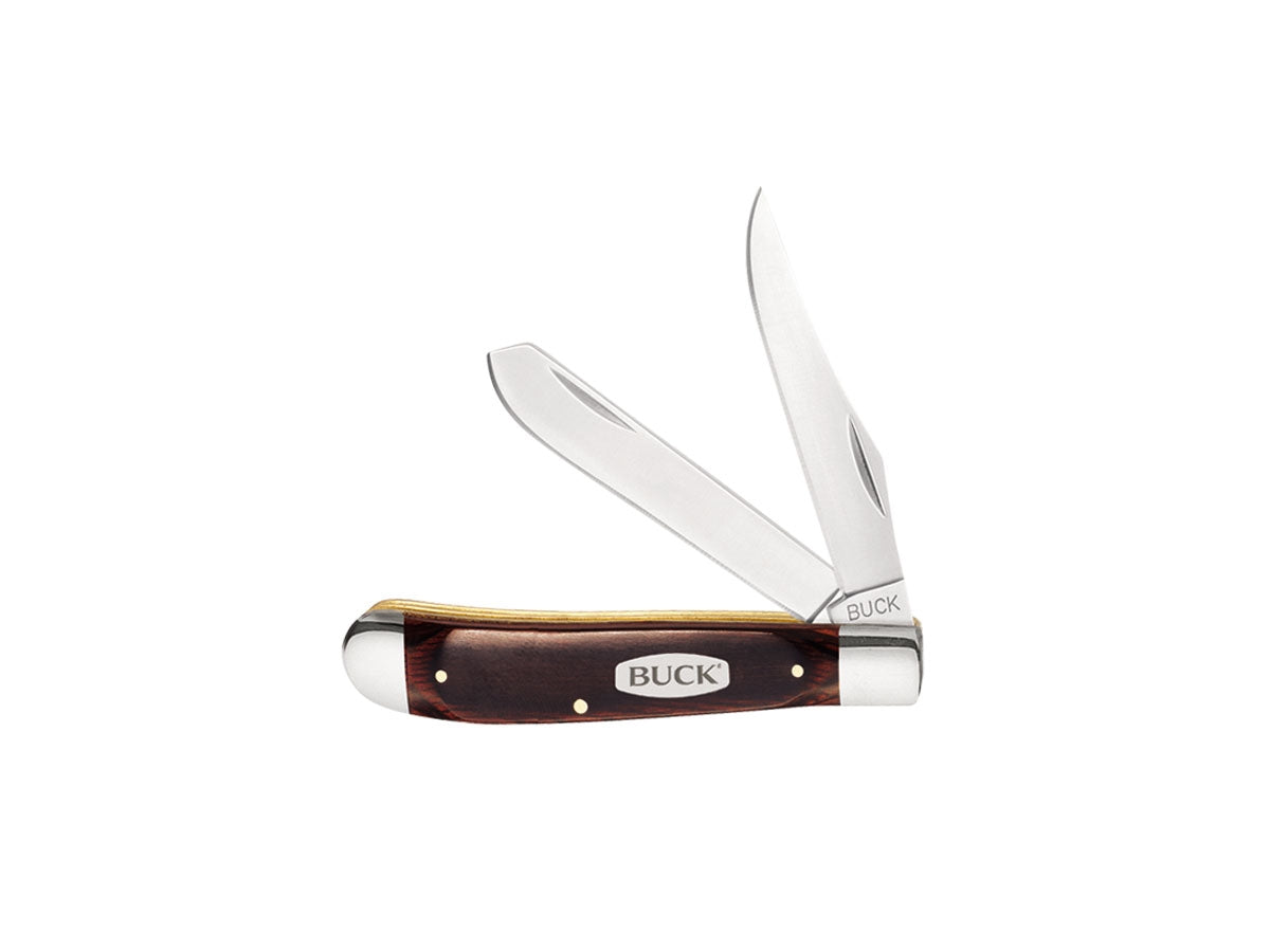 BUCK - TRAPPER 2 LAME WOOD 382BRS – PROMETHEUS Bushcraft Equipment