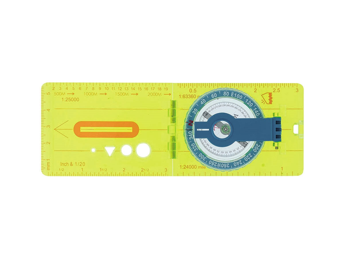 UST - HI VIS LENSATIC MAP COMPASS – PROMETHEUS Bushcraft Equipment